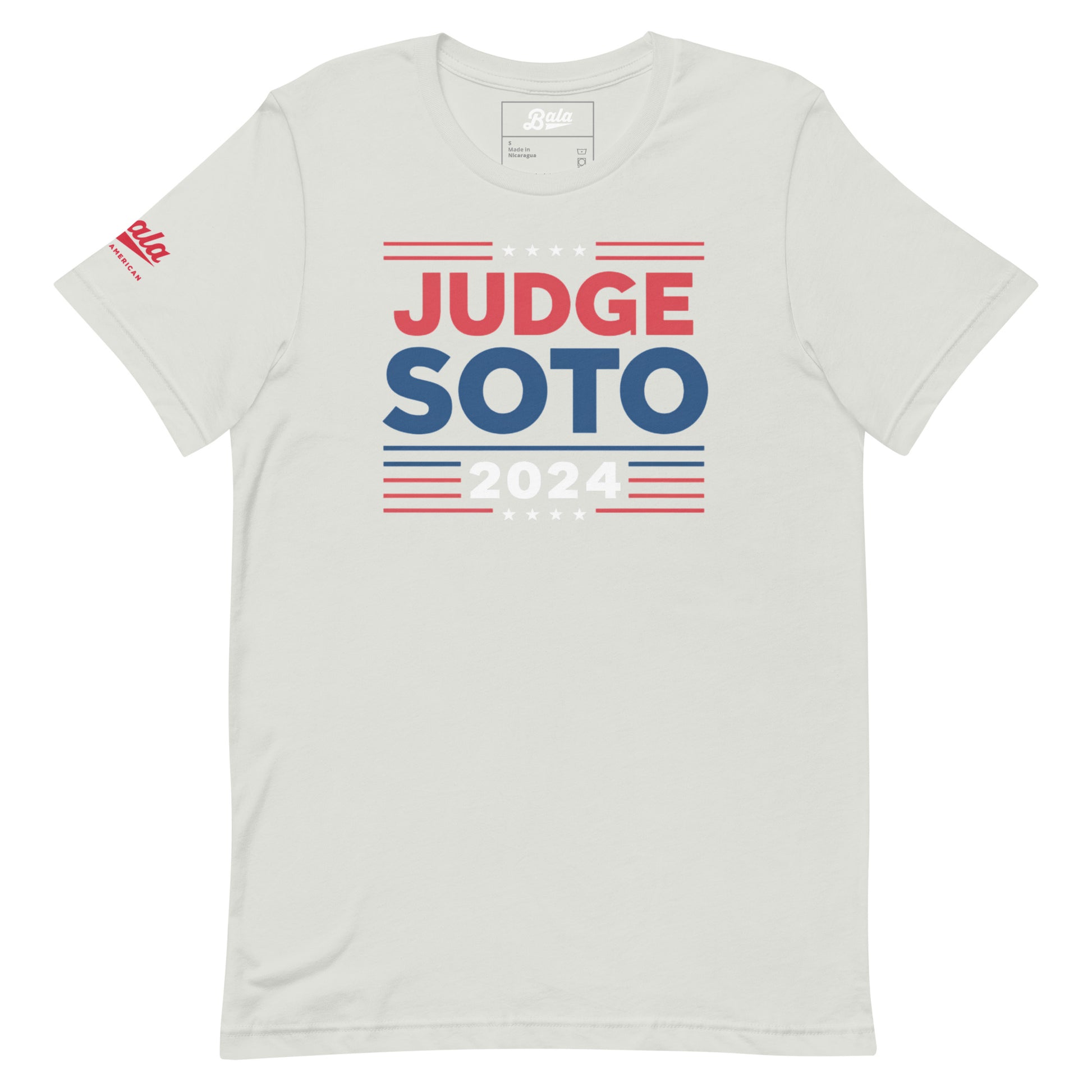 Judge Soto Election 2024 Silver unisex t-shirt baseball tee