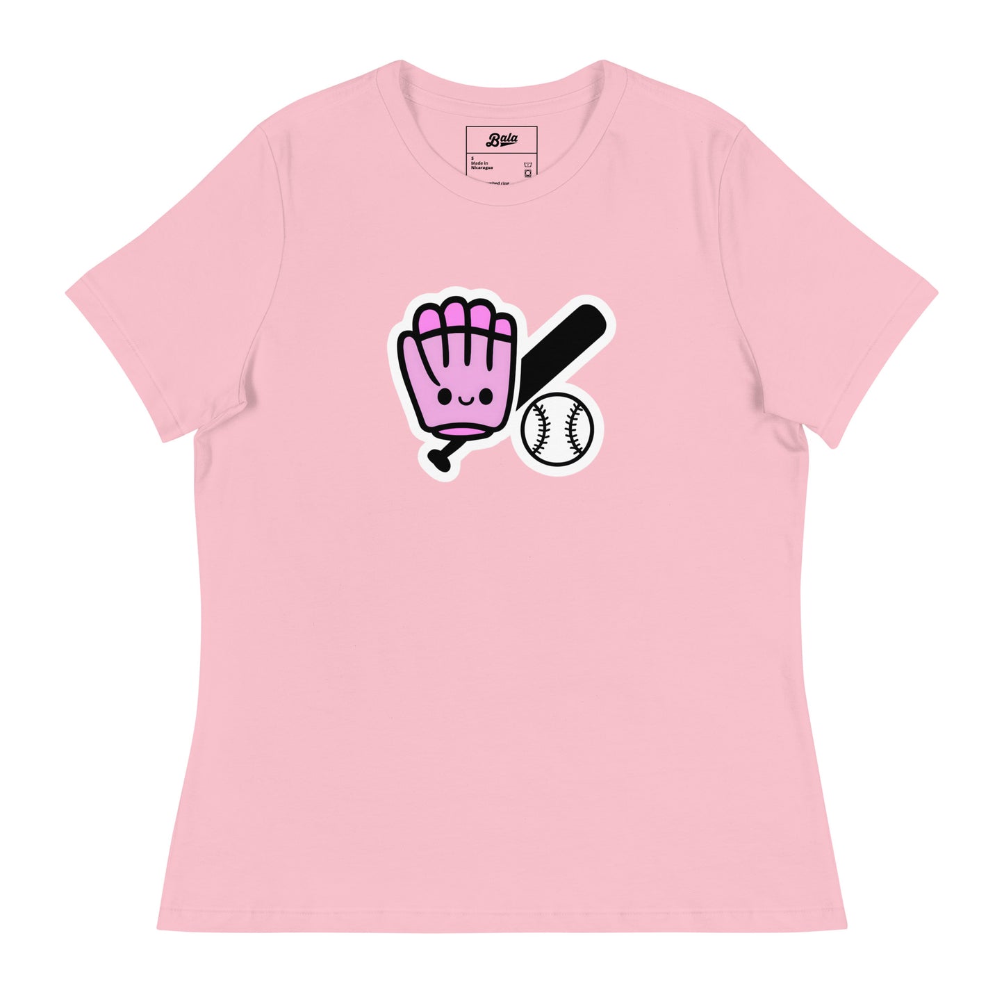 Kawaii Baseball Women's Relaxed T-Shirt - Multiple Colors