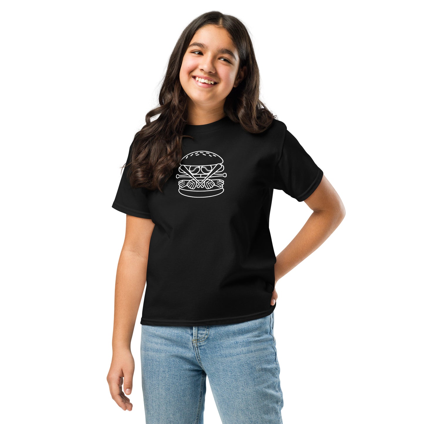 Bala Baseball Burger Youth classic tee - Multiple Colors