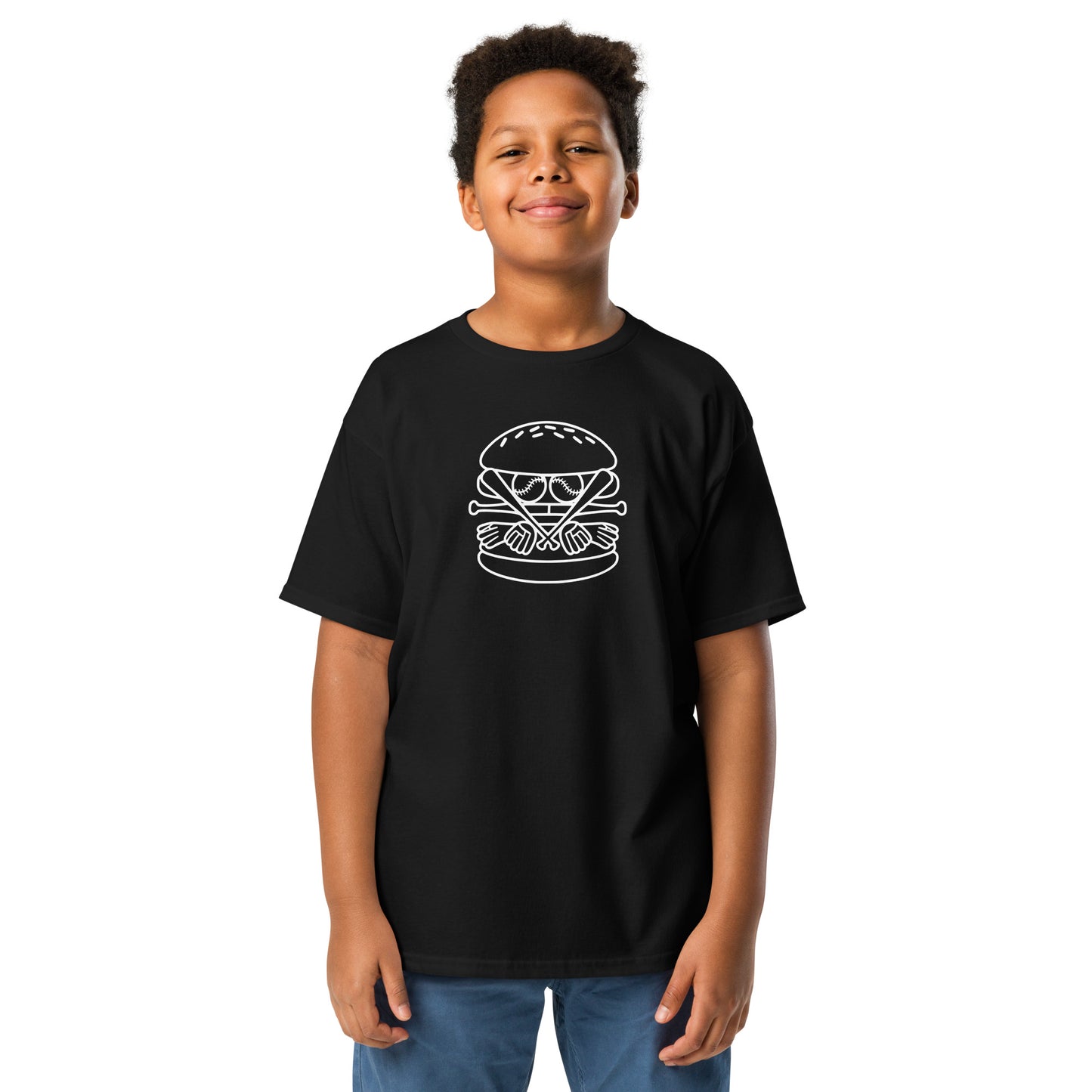 Bala Baseball Burger Youth classic tee - Multiple Colors