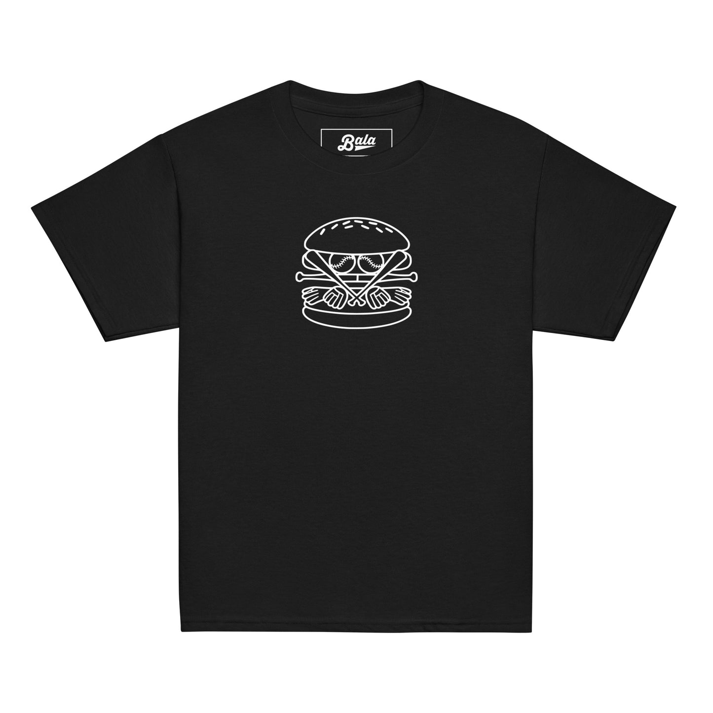 Bala Baseball Burger Youth classic tee - Multiple Colors