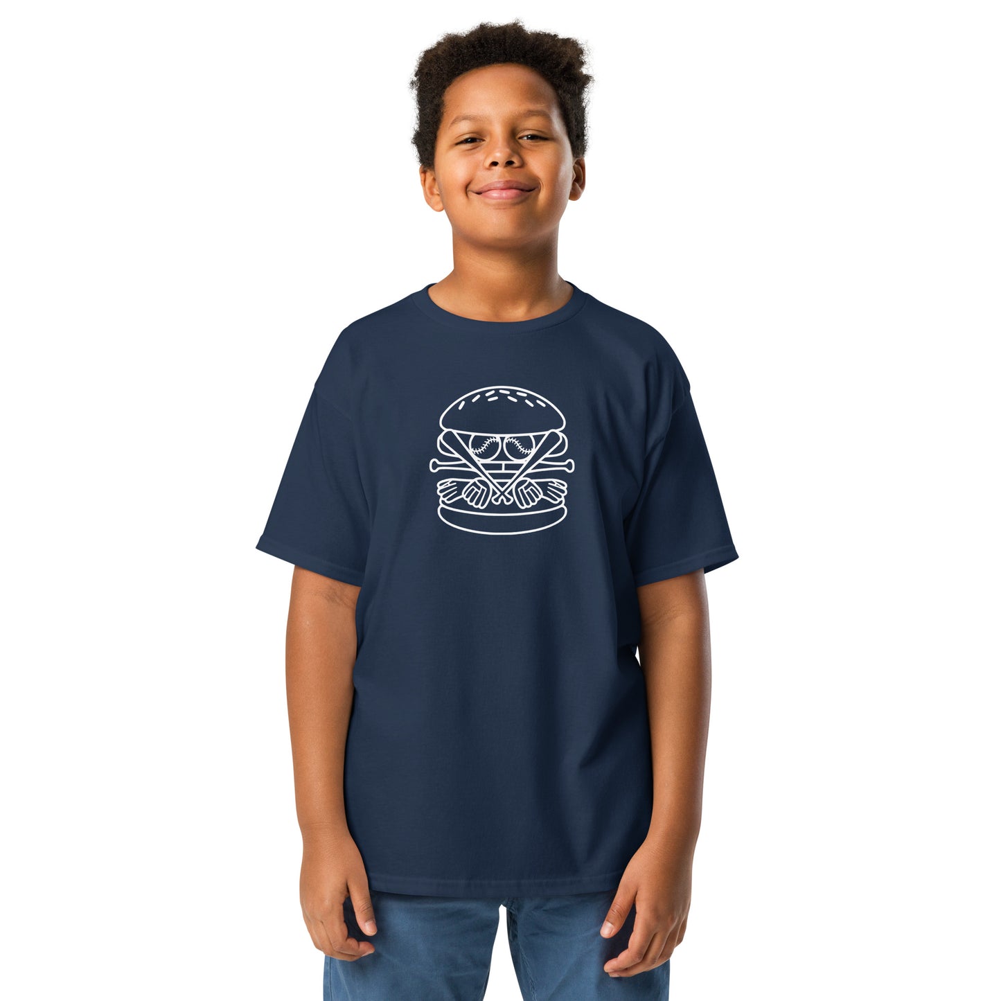 Bala Baseball Burger Youth classic tee - Multiple Colors