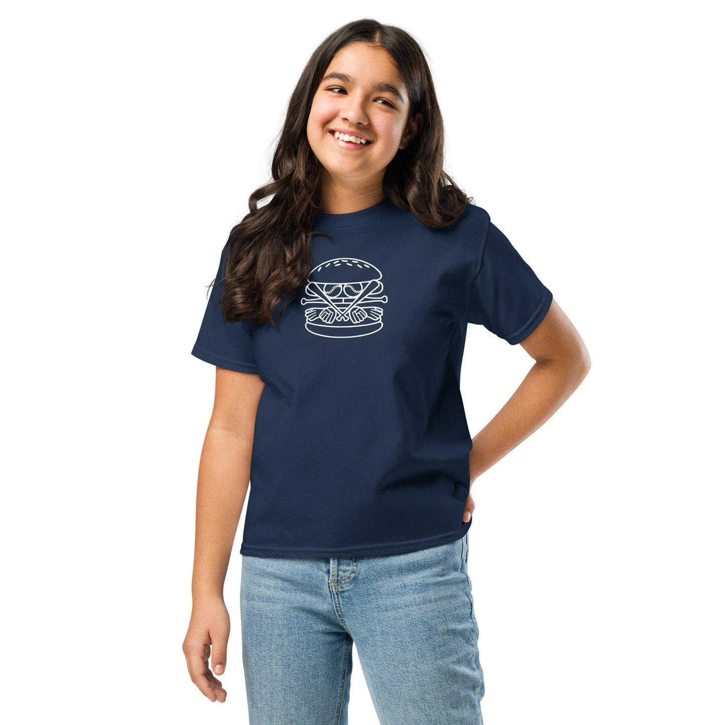 Bala Baseball Burger Youth classic tee - Multiple Colors