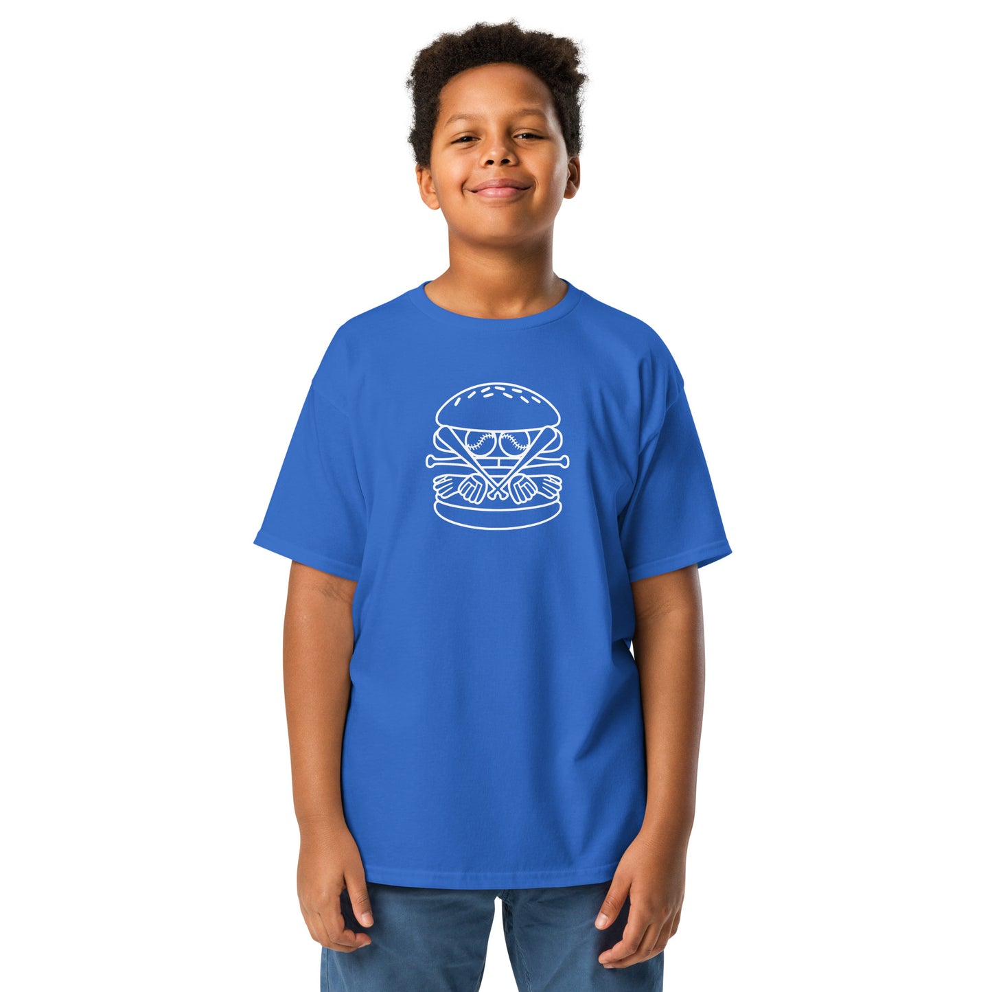 Bala Baseball Burger Youth classic tee - Multiple Colors