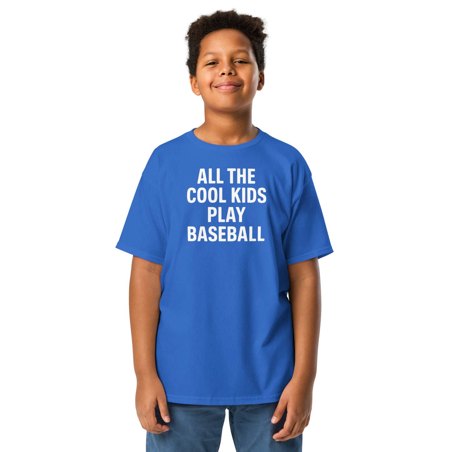 Baseball is Cool Youth classic tee - Multiple Colors