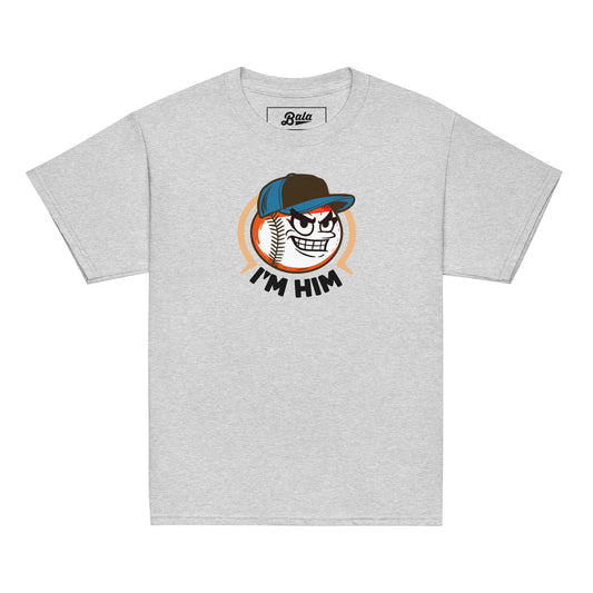 I’m Him Youth classic tee- Grey