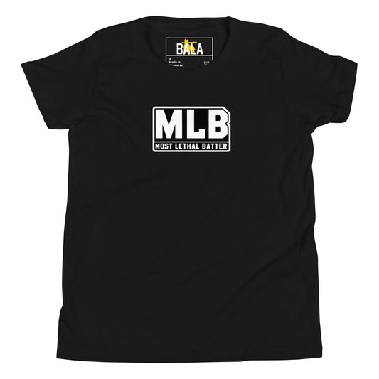 MLB- Most Lethal Batter Youth Short Sleeve T-Shirt - Multiple Colors