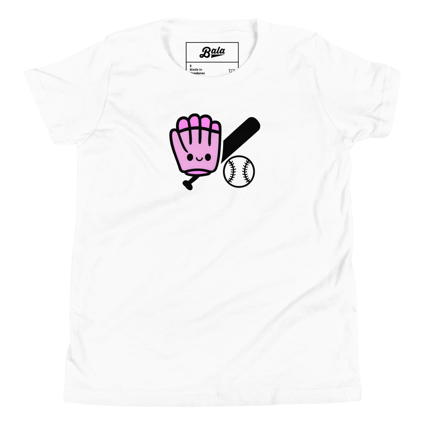 Kawaii Baseball Gear Youth Short Sleeve T-Shirt